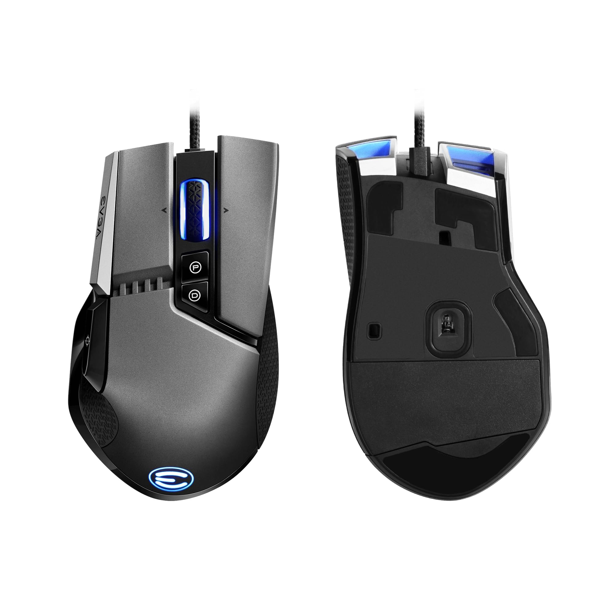 Amazon | EVGA X17 ゲーミングマウス 有線 グレー カスタマイズ